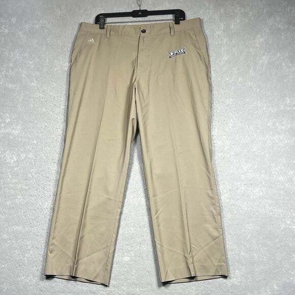 Adidas Florida Atlantic University Pants Golf 36 Beige FAU Owls School Issued - Picture 1 of 15